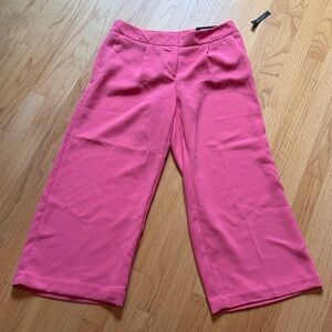 NWT! Worthington Wide-Leg Cropped Trousers